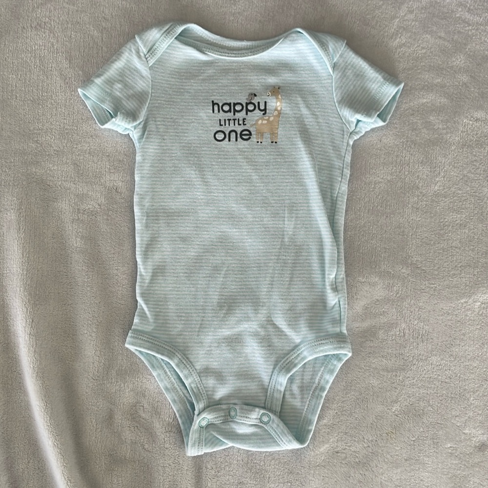 Happy little one onesie